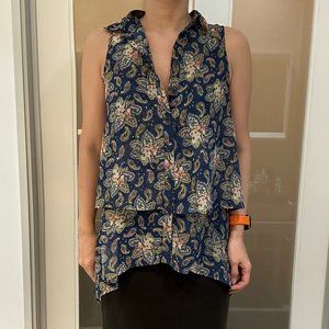 Silvian Heach Paisley Blouse - XS